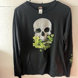 st. Patrick’s days Harley Davidson Long sleeve